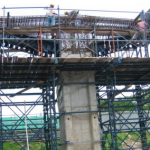 Front view of crosshead construction