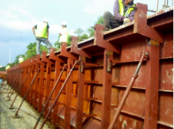 Placement of Concrete For Beam 