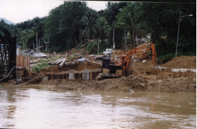 Construction of abutment